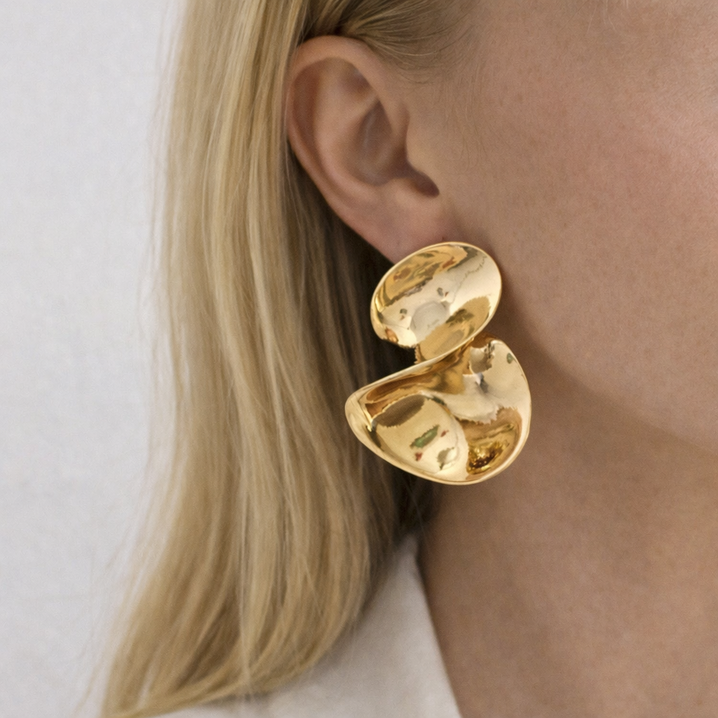 Brinco Torcido Dourado