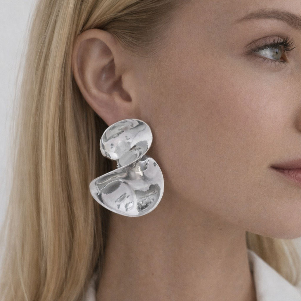 Brinco Torcido Prata